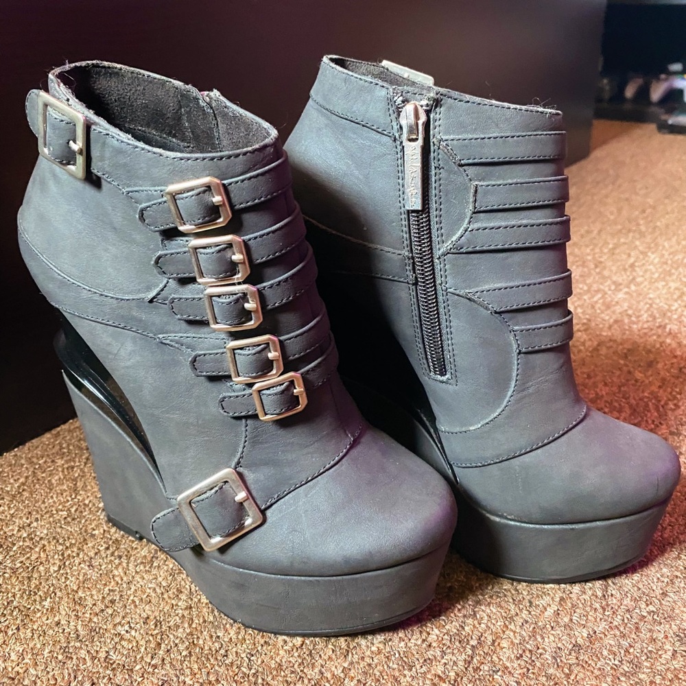 Michael Antonio Studio Mercer Wedge Boot